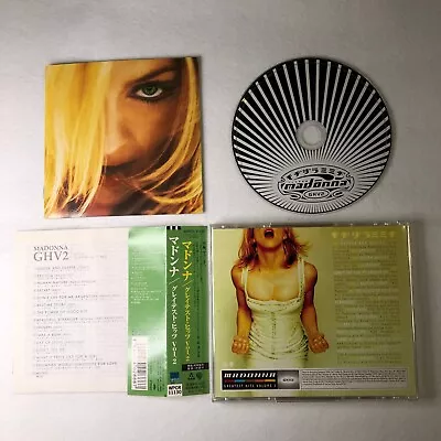 Madonna – GHV2 (Greatest Hits Volume 2) Japan CD WPCR-11130 W/ OBI • $28