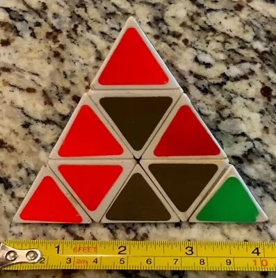 Vintage Pyraminx By TOMY 1981 Pyramid Rubix Cube Type Puzzle Puzzler • $8.95