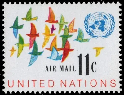 UNITED NATIONS C16 - Birds In Flight  Airmail  (pa94918) • $1