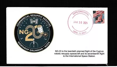 NG-20 Launch Cover - Only 5 Covers Made • $3