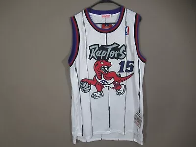 Vince Carter #15 Toronto Raptors Throwback M&N Jersey White Size XL • $29.99