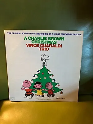 VINCE GUARALDI- A Charlie Brown Christmas Vinyl LP Fantasy Records VG+ 70s Press • $49.95