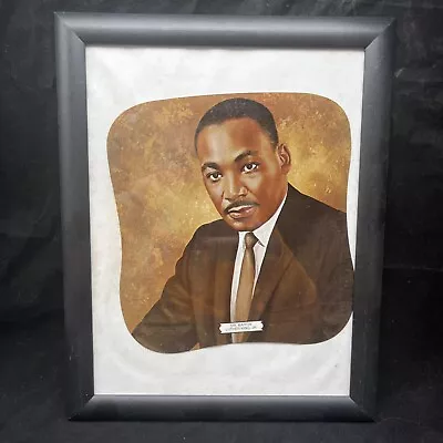 Martin Luther King Jr MLK ~ Funeral Fan ~ Preserved In Frame @W • $9.99