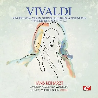 Vivaldi - Vivaldi: Concerto For Violin Strings And Basso Continuo In G MinorOp • $14