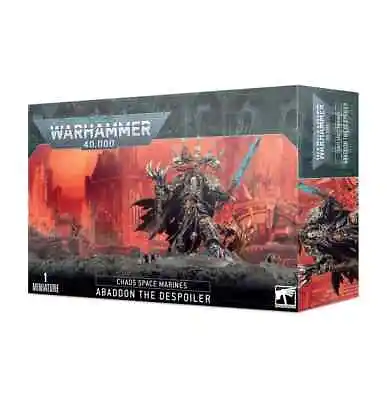 Abaddon The Despoiler Chaos Space Marines Brand New Warhammer 40k  • £38.73