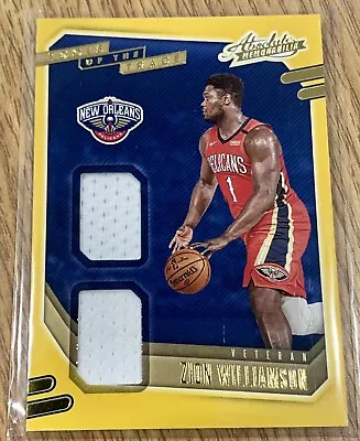 $89.99 • Buy Zion Williamson - 2020/21 Panini Absolute Memorabilia - Tools Of The Trade