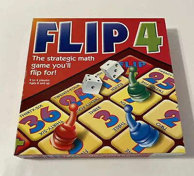 Flip 4 - The Strategic Math Game By MIndware - 2003 Edition - Complete! • $16.29