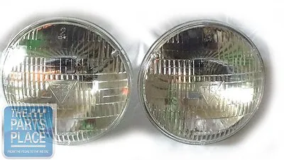 1967-71 New T-3 / T3 Ribbed 7  Headlights Headlamps 6014 Pair • $176.99