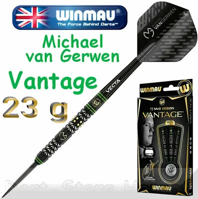 2229 Winmau Steel Darts   Mvg - Michael Van Gerwen Vantage   23g • $171.41
