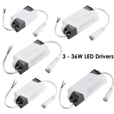 LED Driver Power Supply Transformer AC85-265V Constant Current- LED Panel-Light • $7.08