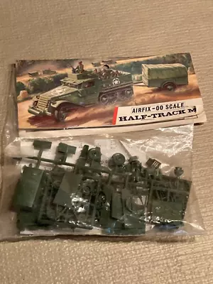 Airfix Half-Track M3 A1 Personnel Carrier Model - Kit # A13 OO Scale - New!! • $19.99