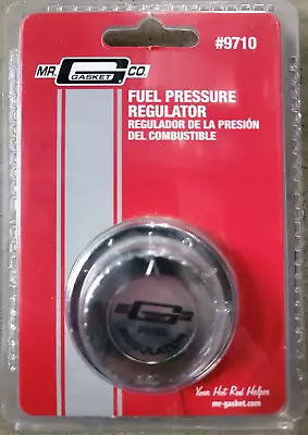 Mr. Gasket 9710 Adjustable Fuel Pressure Regulator W/ Hardware 1-6 PSI Univ. New • $39.99