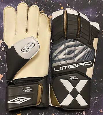 New Umbro ‘X’ Vintage/Collectable Unisex Adults Goalkeeper Gloves UK Size 10 • £20