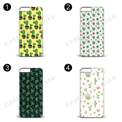 £6.36 • Buy Cactus Pattern Hard Phone Case Cover For IPhone & Samsung
