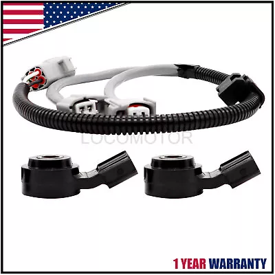 2 X KNOCK SENSOR With Harness For TOYOTA 3.3L CAMRY HIGHLANDER SIENNA ES330 • $23.99