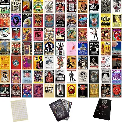 80 Pcs Band Posters Rock Posters Band Posters For Room  90 S 80 S Music  Poster • $22.33