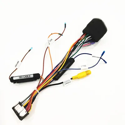 Car Stereo Radio ISO Lead Wiring Harness Connector Adaptor Cable Loom 20 Pins • $18.31