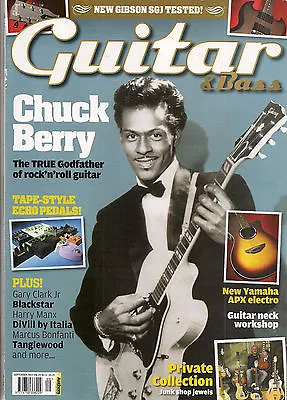 £4.49 • Buy Guitar & Bass, Vol. 24 No. 12 (September 2013) Chuck Berry Cover - Used Magazine