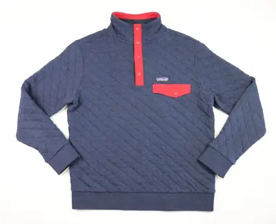 Patagonia Men's Size M Diamond Quilted Snap T Pullover Jacket • $39