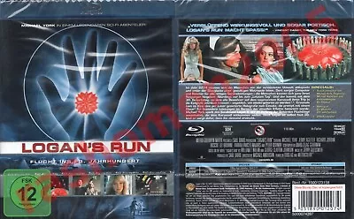 Blu-Ray LOGAN'S RUN 1976 Michael York Jenny Agutter Farrah Fawcett Region B NEW • £16.99