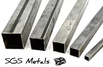 £4.10 • Buy ERW MILD STEEL SQUARE TUBE Full Range Bandsaw Cut Lengths UK Metal Supplier