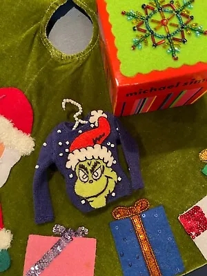 The Grinch Rare Michael Simon Grinch Sweater Ornament With Box • $100