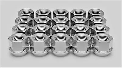 20x OPEN END LUG NUTS BULGE ACORN 1/2X20 WHEEL NUT FOR FORD DODGE JEEP 13/16 Hex • $22.95