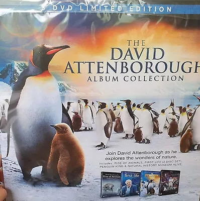 The David Attenborough Album Collection [DVD] - GIFT IDEA SET - 4 SHOWS IN FULL • £7.99