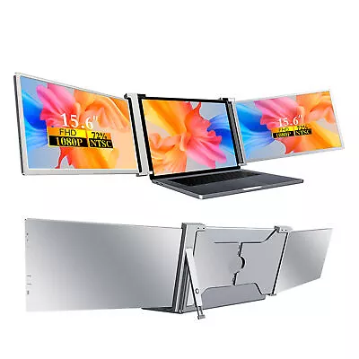 15.6 Inch Portable Monitor Triple Laptop Expansion Screen For 15.6-17.3  Laptop • $360.99