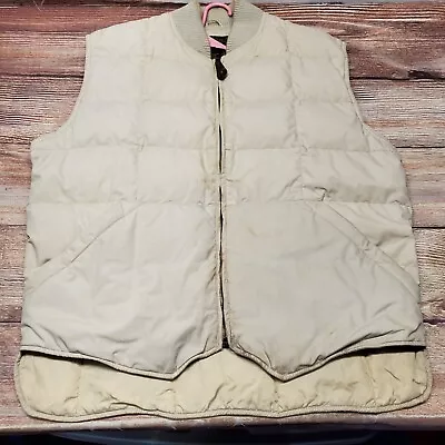 Eddie Bauer Mens Size Large Insulated Puffer Vest Jacket • $14