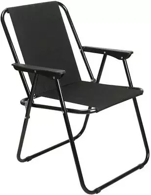 Folding Chair Garden Patio Picnic Camping Beach Fishing Outdoor • £13.79