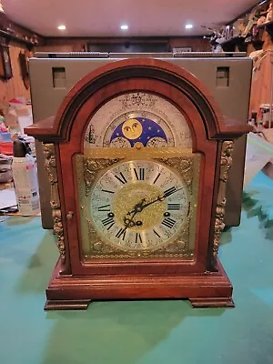 Emil Schmeckenbecher Chiming Mantel Clock Working?  • $75