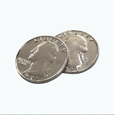 Two Sided Trick Coin - Quarter - Two Face - Double Headed Coin Free Shipping! • $6.49