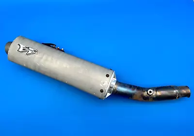 04-05 Honda Crf250r Crf 250r White Brothers Bros Muffler Exhaust Silencer Pipe • $49.99