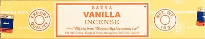⭐ Genuine Satya Nag Champa Incense Sticks Joss Insence Sticks Mixed Scents 15g • £1.99