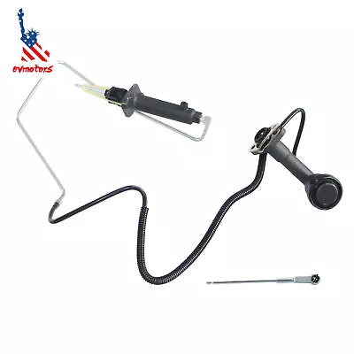 Clutch Master & Slave Cylinder Assembly For Chevy GMC Truck 1500 2500 3500 • $58.12