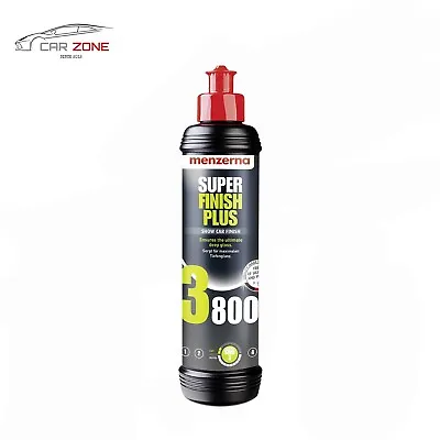 Menzerna Super Finish Plus 3800 (250 Ml) Polishing Compound CUT 2/10 GLOSS 10/10 • $20.50