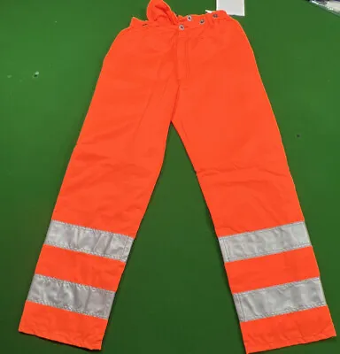 SIP Protection 1SP9 HV Orange Size M Design  A  Chainsaw Trousers Brand New • £99