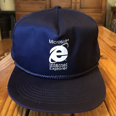 Vintage Microsoft Snap Back Hat • $30