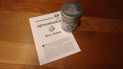 $25.38 • Buy 200ml Renaissance Micro-Cristalline Wax Polish Wax Polish