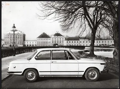 Larger Size BMW 2002 Tii Factory Werkfoto Amazing Classic Car Vintage Vintage • $43.99