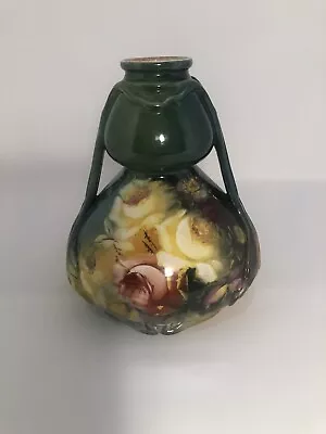 German Pottery Franz Anton Mehlem Royal Bonn Factory Art Nouveau Vase.  • £67.55