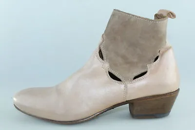 Women's Shoes MOMA 7 (EU 37) Ankle Boots Pink Leather Suede DP171-37 • $73.90