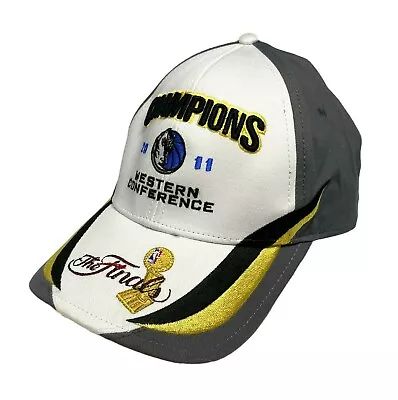 Dallas Mavericks 2011 NBA Champions Finals Trophy Basketball Cap Hat - One Size • $33.75