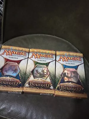 Mtg Mirrodin Besieged  Intro Pack Lot Of 3 • $105