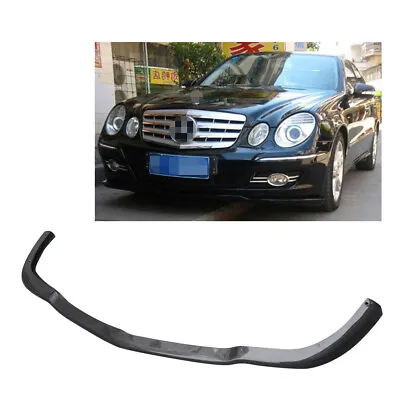 For 2007-2009 Mercedes Benz W211 E63 AMG Carbon Fiber Front Spoiler Bumper Lip • $377