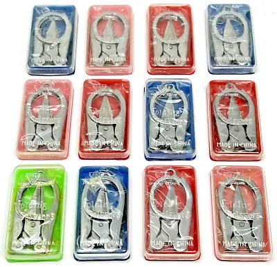 12-Pack Small Folding Scissors 3.5  Mini Foldable Pocket Cutter Travel Crafts • $15.99