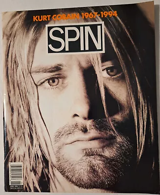 Spin Magazine (June 1994) Kurt Cobain Eddie Vedder Tom Waits Afro-Plane; VG+ • $19.95