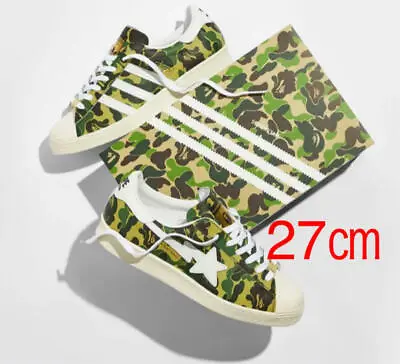A BATHING APE Bapesta X ADIDAS Superstar Sneaker Shoes US9 New From Japan F/S • $550.65