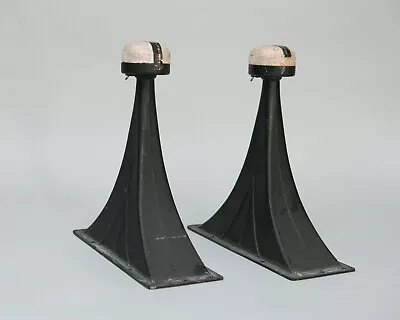 Pair Magnavox Astrosonic Imperial Long-throat Metal Tweeter Horns 580100-1 WORK • $29.99
